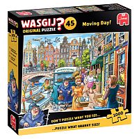 Пазл Jumbo 1000 деталей: Wasgij. День переезда! (Original 45)