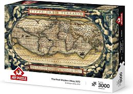 Пазл Art Puzzle 3000 деталей: Первый современный атлас, 1570 год