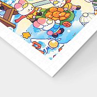 Пазл Pintoo 1200 деталей: Memeko. Апельсиновый чай зимой (УЦЕНКА)