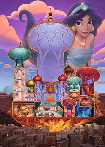 Пазл Ravensburger 1000 деталей: Disney. Дворец Жасмин
