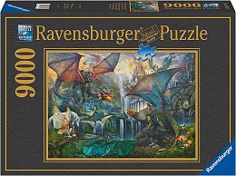 Пазл Ravensburger  9000 деталей: Драконий Лес