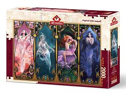 Пазл Art Puzzle 2000 деталей: Четыре драгоценности