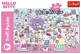 Пазл Trefl 300 деталей: Мир Hello Kitty