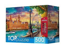 Пазл TOP Puzzle 500 деталей: Красивый Лондон