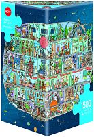 Пазл Heye 1500 деталей: Космический корабль (УЦЕНКА)
