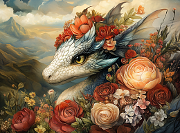 Пазл Алма мини 150 деталей. Очарование дракона