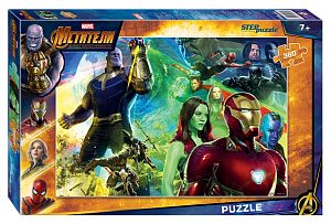 Пазл Step puzzle 360 деталей: Война бесконечности (Marvel)