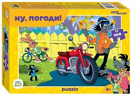 Пазл Step puzzle 104 деталей: Ну, погоди!