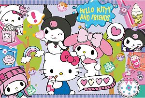 Пазл Trefl 300 деталей: Hello Kitty и друзья
