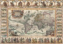 Пазл Art Puzzle 1000 деталей: Древняя карта мира