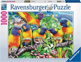 Пазл Ravensburger 1000 деталей: Страна Лорикитов