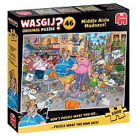 Пазл Jumbo 1000 деталей: Wasgij. Безумный шоппинг (Original 46)