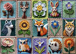 Пазл Trefl 1000 деталей: Вязание крючком — моя страсть (УЦЕНКА)