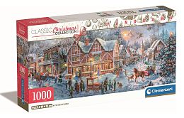 Пазл Clementoni 1000 деталей: Подготовка к Рождеству