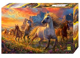 Пазл Step puzzle 1000 деталей: Табун (УЦЕНКА)