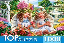 Пазл TOP Puzzle 1000 деталей: Два нежных ангелочка