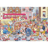 Пазл 500 Jumbo Wasgij оригинал Полнейший беспредел (Original 3)