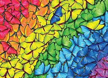 Пазл Eurographics 1000 деталей: Радуга из бабочек