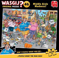 Пазл Jumbo 1000 деталей: Wasgij. Безумный шоппинг (Original 46)