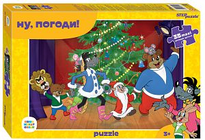 Пазл Step puzzle 35 Maxi деталей: Ну, погоди! (С/м)