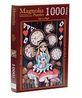 Пазл Magnolia 1000 деталей: Время Алисы