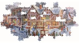 Пазл Clementoni 1000 деталей: Подготовка к Рождеству