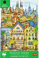 Пазл Trefl 1000 деталей: Мадалина Тантареану: Полночь в Барселоне