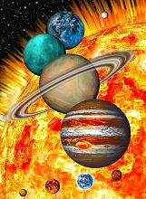 Пазл Nova 1000 деталей: Солнечная система - Планеты