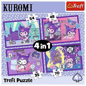 Пазл Trefl 35#48#54#70 деталей: День Куроми