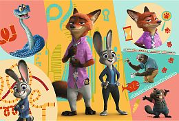 Пазл Trefl 160 деталей: Вместе в Зверополисе, Zootopia 2
