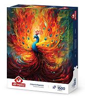 Пазл Art Puzzle 1500 деталей: Разноцветный павлин