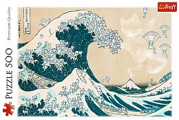 Пазл Trefl 500 деталей: Великая кошачья волна (УЦЕНКА)