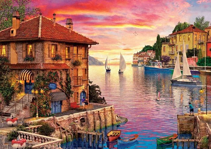 Пазл Art Puzzle 1500 деталей: Средиземноморская гавань