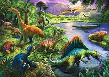 Пазл Trefl 200 деталей: Хищные динозавры