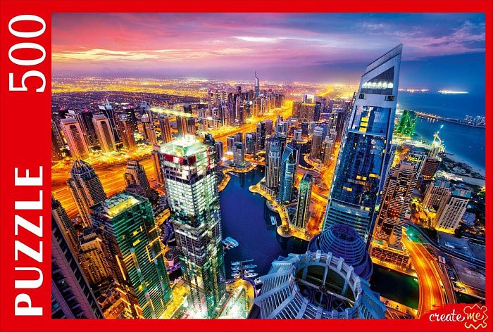 Пазл Рыжий Кот 500 деталей: Фантастический Дубай