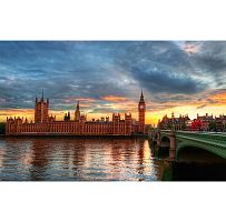 Пазл пейзаж 1000 деталей Educa: Закат над Темзой