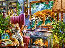 Пазл Castorland 3000 деталей: Тигры.Возвращение в реальность