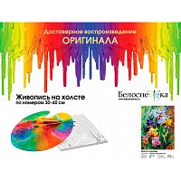 Картина по номерам Белоснежка: Ирисы садовые