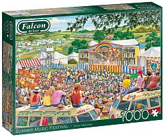 Пазл Falcon 1000 деталей: Летний музыкальный фестиваль