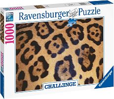 Пазл Ravensburger 1000 деталей: Ягуар Принт