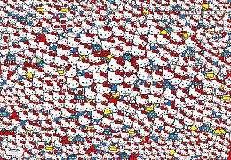 Пазл Clementoni 1000 деталей: Hello Kitty 3