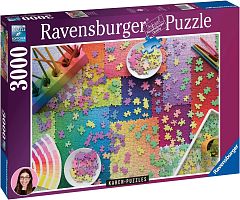Пазл Ravensburger 3000 деталей: Пазлы на пазлах