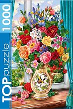 Пазл TOP Puzzle 1000 деталей: Нежный букет цветов
