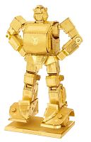 Cборная модель Metal Earth: Transformers - Bumblebee  (золотой)