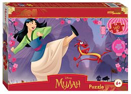 Пазл Step puzzle 160 деталей: Мулан (Disney)