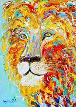Пазл Enjoy 1000 деталей: Красочный лев