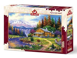 Пазл Art Puzzle 1000 деталей: Закат в горах