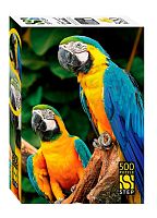 Пазл Step puzzle 500 деталей: Попугаи ара