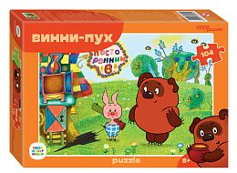 Пазл Step puzzle 104 деталей: Винни Пух