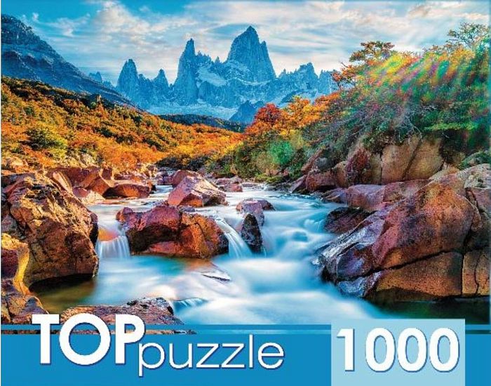 Пазл TOP Puzzle 1000 деталей: Гора-Фицрой, Аргентина